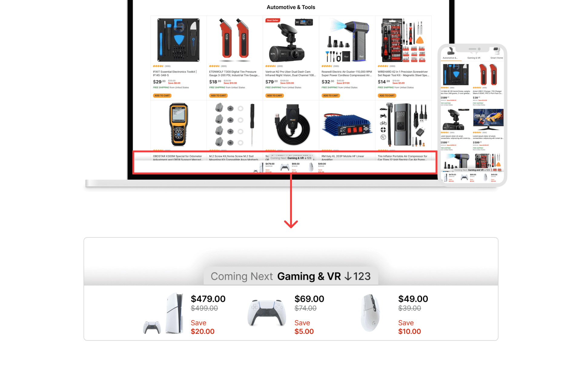 Improve engagement in weekly promotion campaigns content image