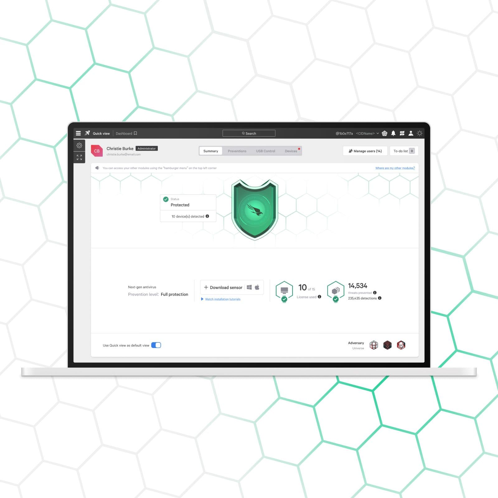 Simplified cybersecurity platform experience for SMB users cover image