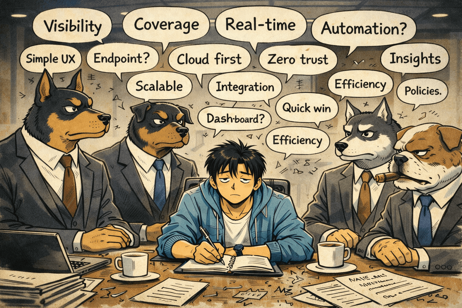 Simplified cybersecurity platform experience for SMB users content image