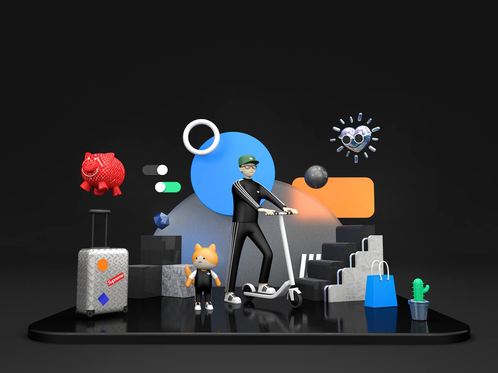 Exploring 3D Design: A Creative Journey during the Pandemic content image