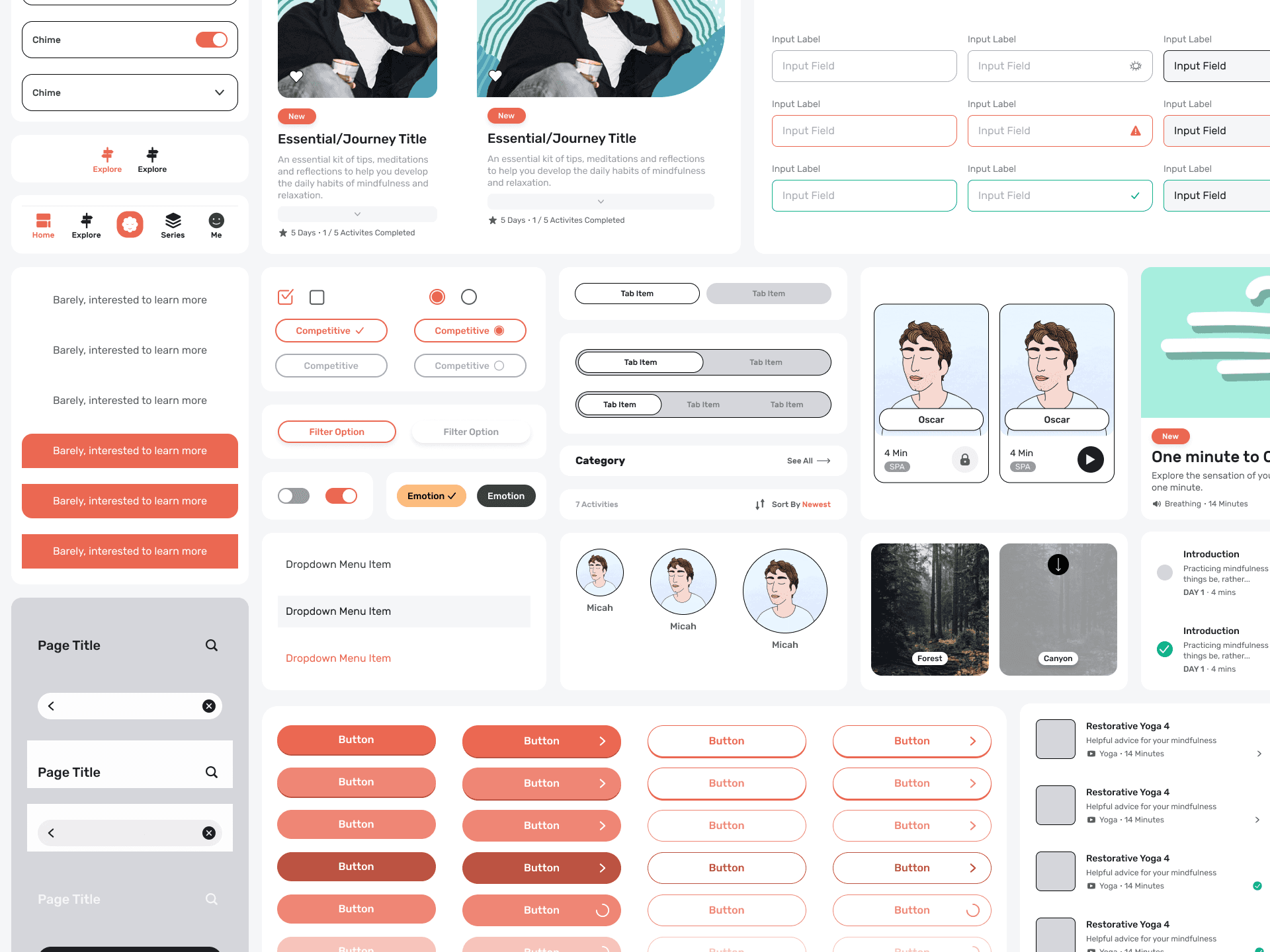Improving engagement a meditation app content image